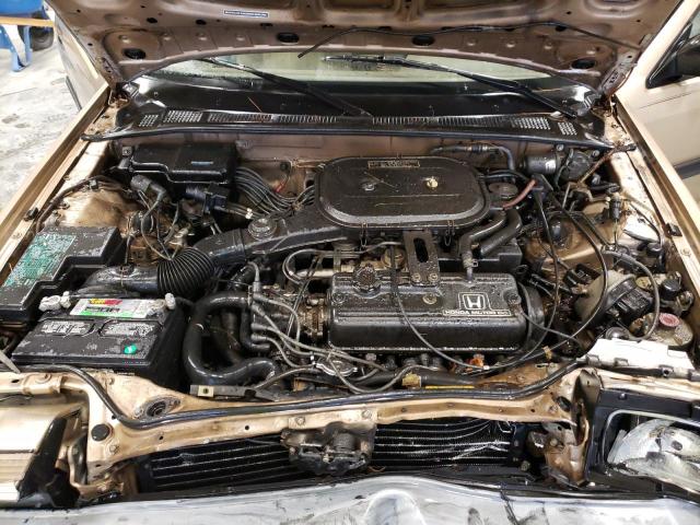 1HGCA5627KA109800 - 1989 HONDA ACCORD DX TAN photo 11