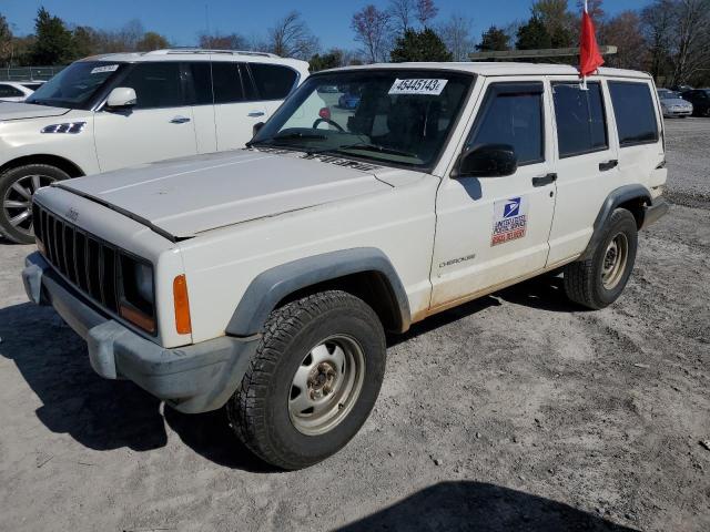 1J4FN28S7YL255388 - 2000 JEEP CHEROKEE SE WHITE photo 1