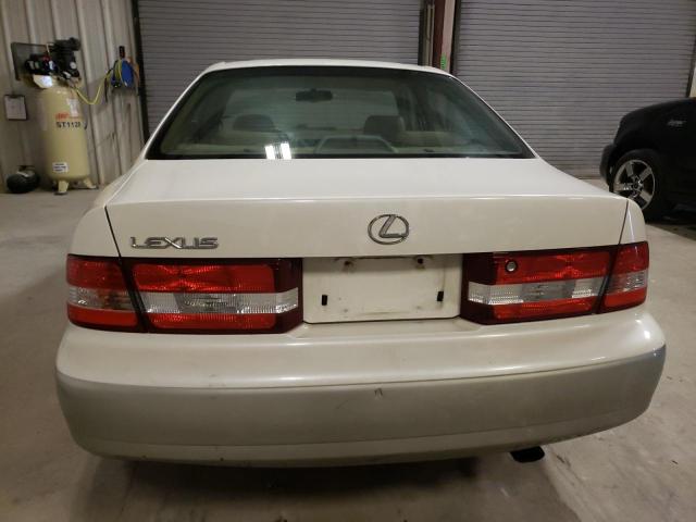 JT8BF28G010290602 - 2001 LEXUS ES 300 WHITE photo 6