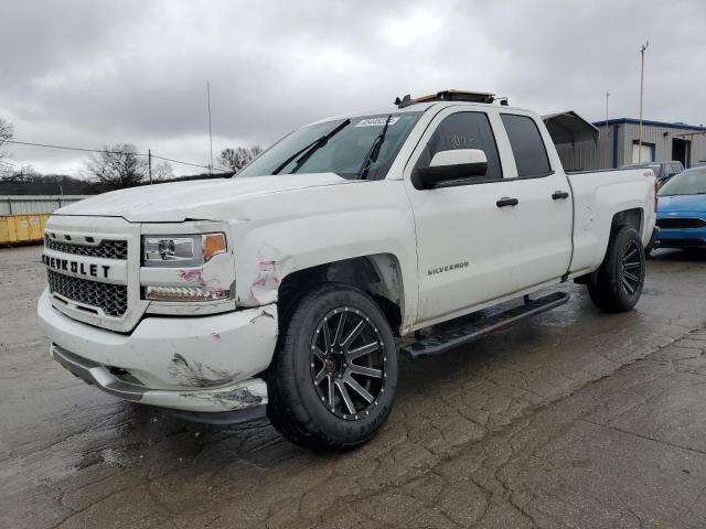 1GCVKPEH3JZ327433 - 2018 CHEVROLET SILVERADO K1500 CUSTOM WHITE photo 1