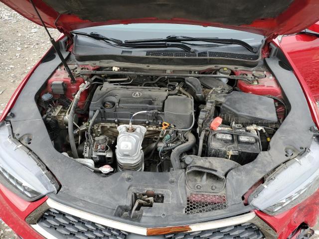 19UUB1F67KA004431 - 2019 ACURA TLX TECHNOLOGY 红色 照片 11