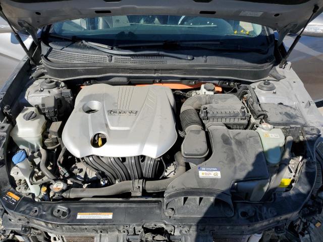 KMHEC4A45DA066335 - 2013 HYUNDAI SONATA HYBRID SILVER photo 11