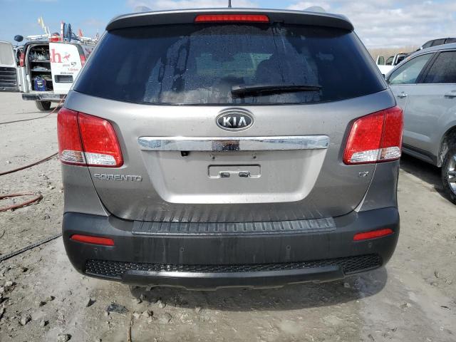 5XYKU3A66CG306409 - 2012 KIA SORENTO EX GRAY photo 6