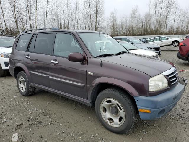 JS3TX92V224119204 - 2002 SUZUKI XL7 PLUS PURPLE photo 4