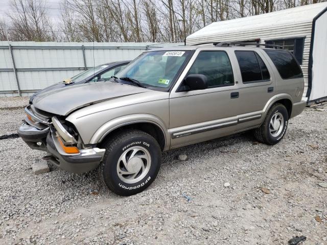 1GNDT13W8Y2197635 - 2000 CHEVROLET BLAZER TAN photo 1