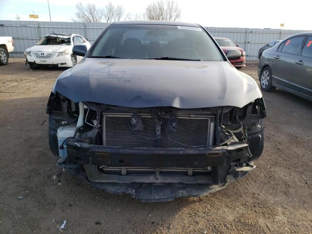 4T1BE46K89U370107 - 2009 TOYOTA CAMRY BASE GRAY photo 5