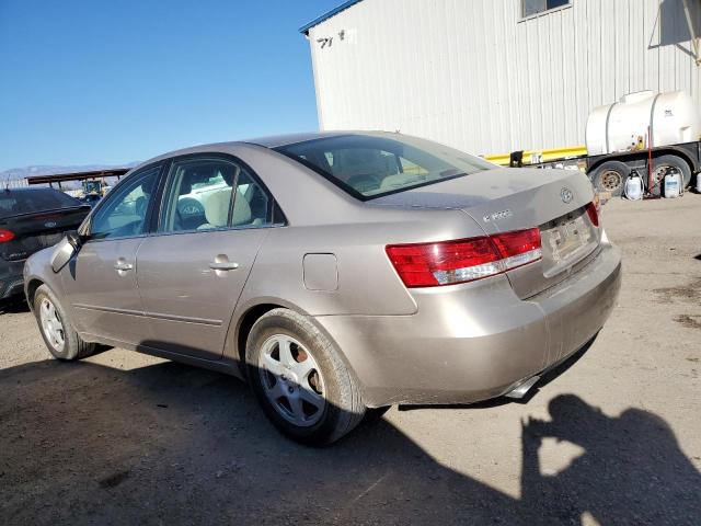 5NPEU46F56H061255 - 2006 HYUNDAI SONATA GLS BROWN photo 2