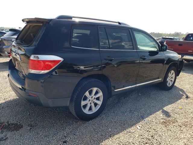 5TDZA3EH6DS040235 - 2013 TOYOTA HIGHLANDER BASE أسود صورة 3