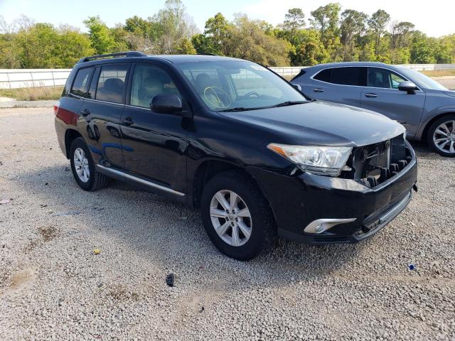 5TDZA3EH6DS040235 - 2013 TOYOTA HIGHLANDER BASE أسود صورة 4