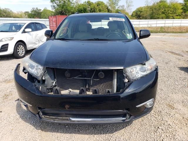 5TDZA3EH6DS040235 - 2013 TOYOTA HIGHLANDER BASE أسود صورة 5