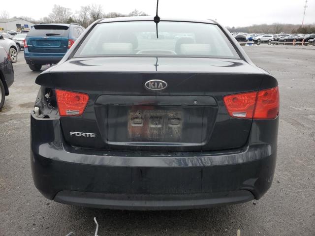 KNAFT4A26A5289010 - 2010 KIA FORTE LX BLACK photo 6