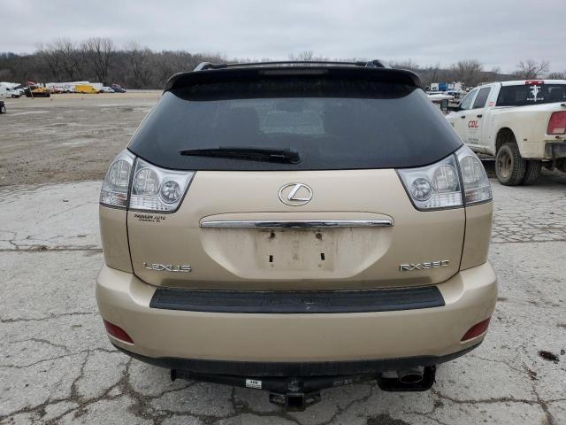 2T2HK31U29C118100 - 2009 LEXUS RX 350 GOLD photo 6