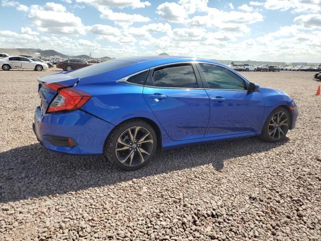 2HGFC2F81LH546589 - 2020 HONDA CIVIC SPORT BLUE photo 3