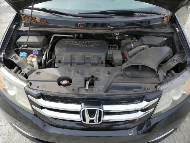 5FNRL5H62EB036916 - 2014 HONDA ODYSSEY EXL BLACK photo 12