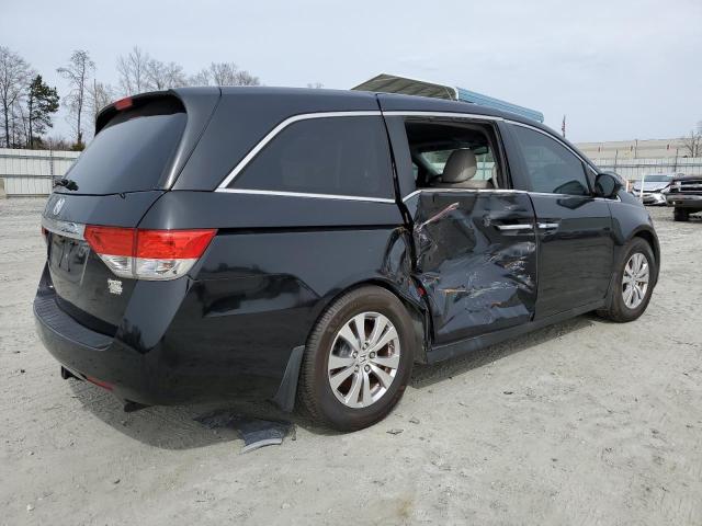 5FNRL5H62EB036916 - 2014 HONDA ODYSSEY EXL BLACK photo 3