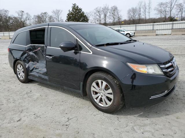 5FNRL5H62EB036916 - 2014 HONDA ODYSSEY EXL BLACK photo 4