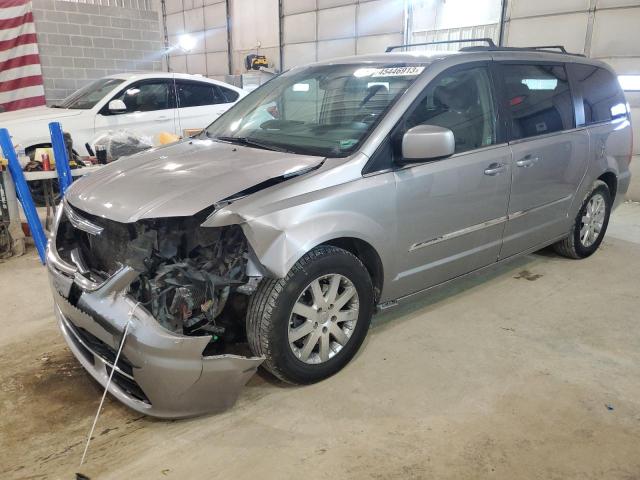 2C4RC1BGXGR157369 - 2016 CHRYSLER TOWN & COU TOURING ვერცხლისფერი ფოტო 1