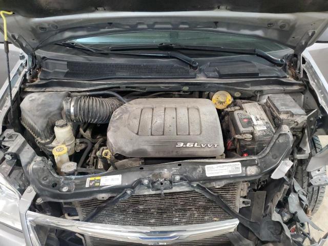 2C4RC1BGXGR157369 - 2016 CHRYSLER TOWN & COU TOURING ვერცხლისფერი ფოტო 11