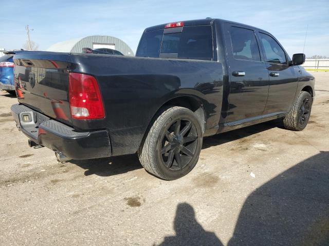 1D7RB1CT0BS506549 - 2011 DODGE RAM 1500 BLACK photo 3