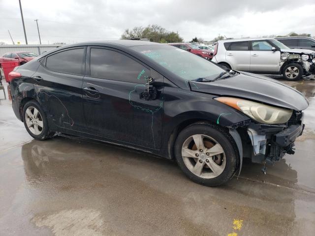 KMHDH4AEXDU755405 - 2013 HYUNDAI ELANTRA GLS BLACK photo 4