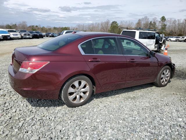 1HGCP2F86AA080189 - 2010 HONDA ACCORD EXL BURGUNDY photo 3