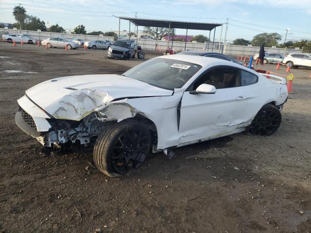 1FA6P8TH2K5134896 - 2019 FORD MUSTANG WHITE photo 1