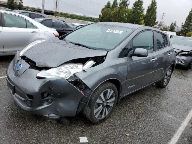 1N4BZ0CP9GC315143 - 2016 NISSAN LEAF SV GRAY photo 1