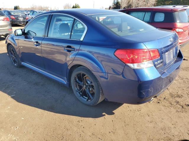 4S3BMJG68B2222337 - 2011 SUBARU LEGACY 3.6R PREMIUM BLUE photo 2