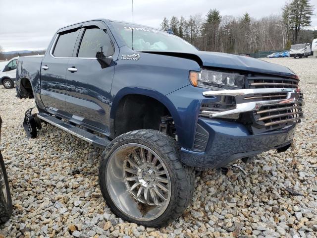 3GCUYHEL3MG280462 - 2021 CHEVROLET SILVERADO K1500 HIGH COUNTRY BLUE photo 4