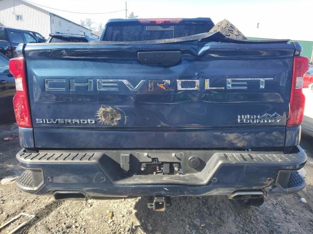 3GCUYHEL3MG280462 - 2021 CHEVROLET SILVERADO K1500 HIGH COUNTRY BLUE photo 6