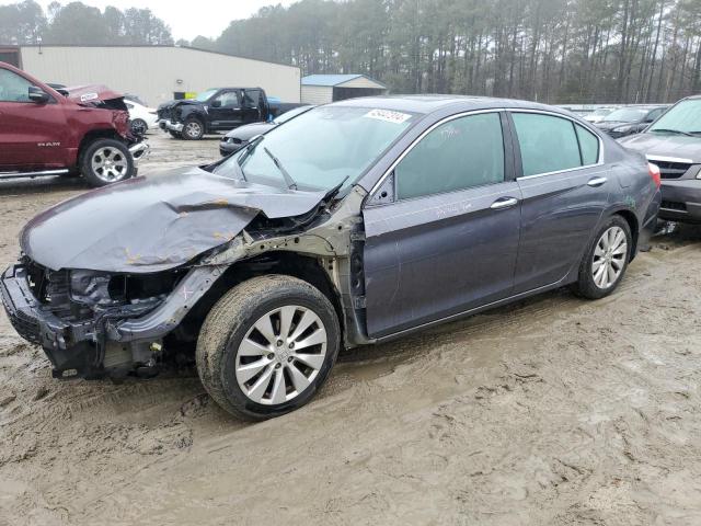 1HGCR2F80DA016356 - 2013 HONDA ACCORD EXL GRAY photo 1