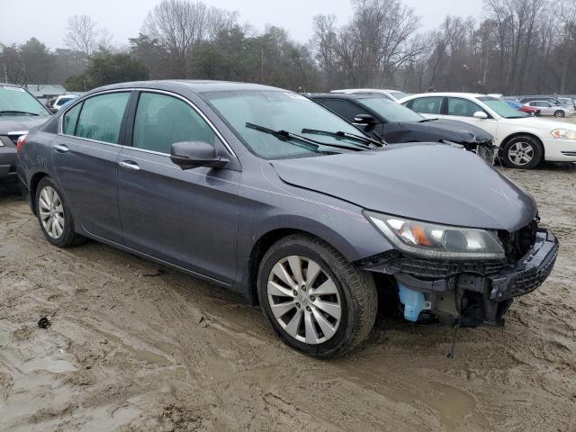 1HGCR2F80DA016356 - 2013 HONDA ACCORD EXL GRAY photo 4