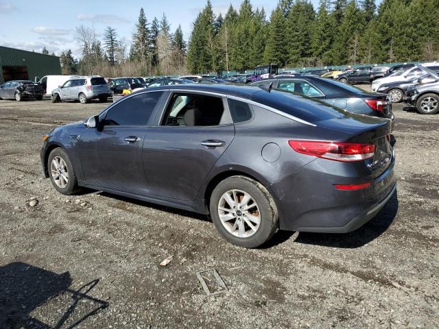 5XXGT4L37KG277068 - 2019 KIA OPTIMA LX GRAY photo 2