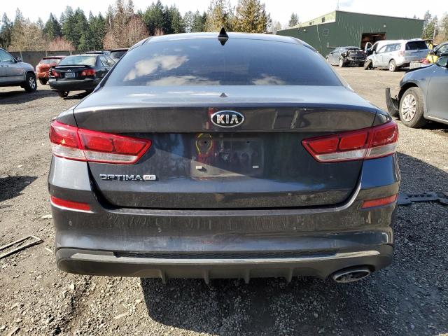 5XXGT4L37KG277068 - 2019 KIA OPTIMA LX GRAY photo 6