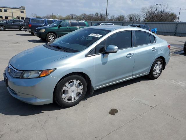 2012 HONDA CIVIC HYBRID L, 