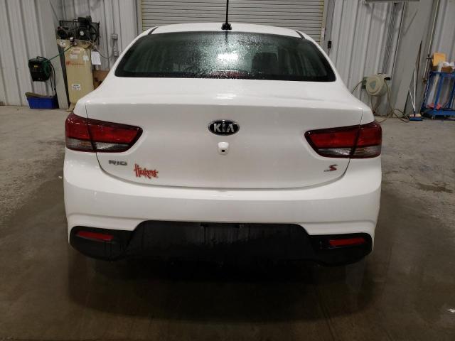 3KPA24AB0JE137549 - 2018 KIA RIO LX WHITE photo 6