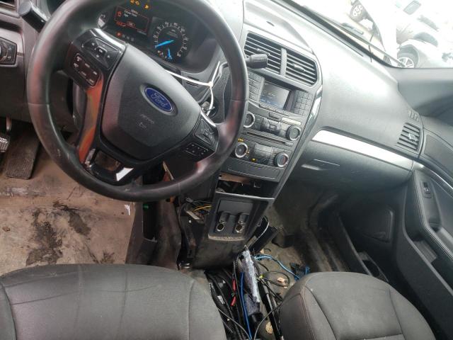 1FM5K8AR4JGC33993 - 2018 FORD EXPLORER POLICE INTERCEPTOR BLACK photo 8