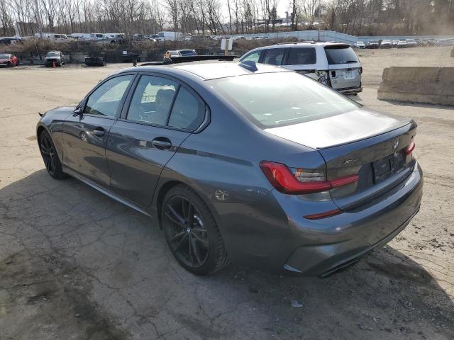 3MW5U9J04M8B87491 - 2021 BMW M340XI GRAY photo 2