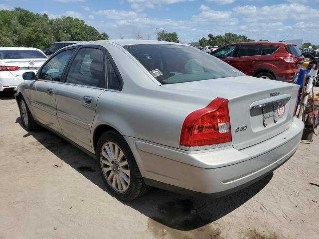 YV1TS92D041352551 - 2004 VOLVO S80 SILVER photo 2