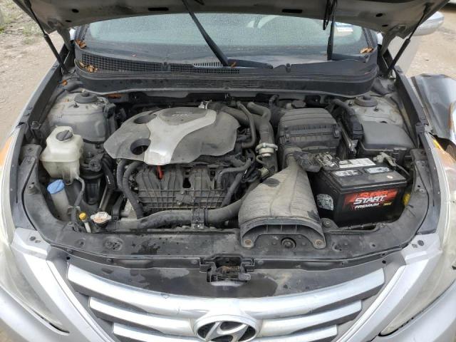 5NPEC4AB8EH818185 - 2014 HYUNDAI SONATA SE SILVER photo 11