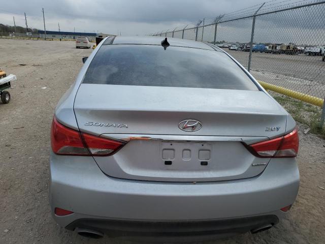 5NPEC4AB8EH818185 - 2014 HYUNDAI SONATA SE SILVER photo 6