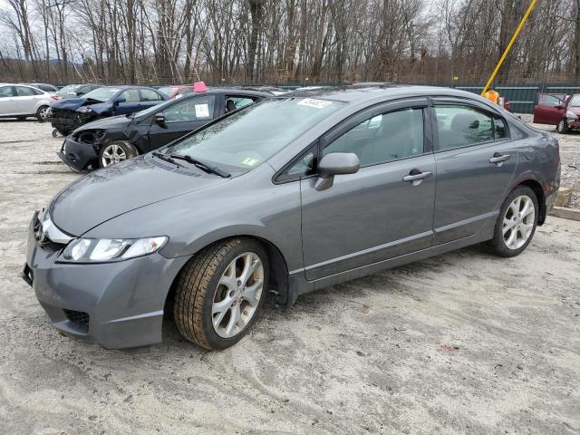 19XFA1F85BE022936 - 2011 HONDA CIVIC EX GRAY photo 1