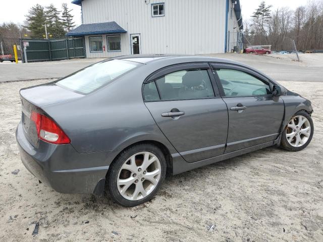 19XFA1F85BE022936 - 2011 HONDA CIVIC EX GRAY photo 3