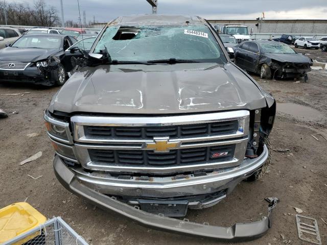 3GCUKSEC4EG266344 - 2014 CHEVROLET SILVERADO K1500 LTZ TAN photo 5