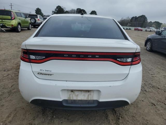 1C3CDFAA0DD267282 - 2013 DODGE DART SE WHITE photo 6