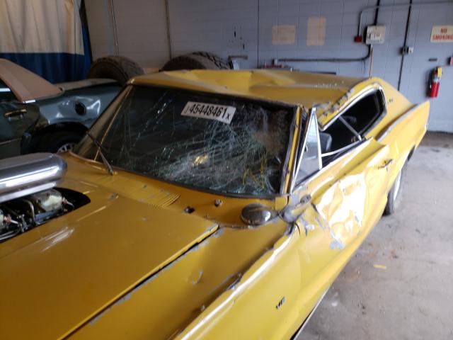 XP29E61193573 - 1966 DODGE CHARGER YELLOW photo 9