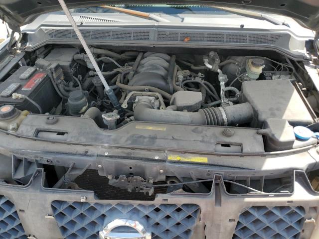 1N6BA06A55N531868 - 2005 NISSAN TITAN XE GRAY photo 11