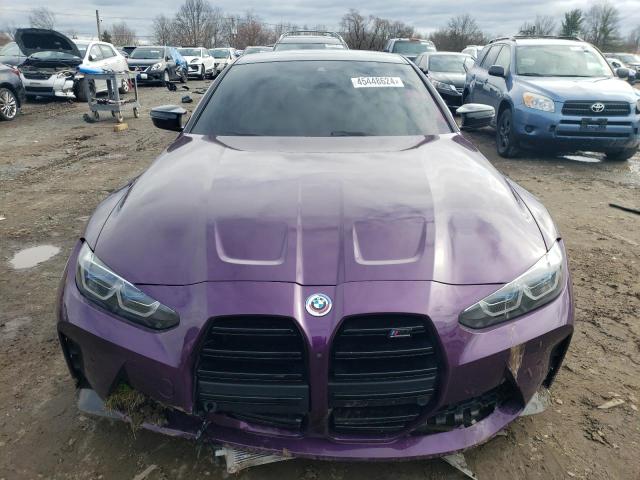 WBS43AZ05PCM25295 - 2023 BMW M4 COMPETITION PURPLE photo 5