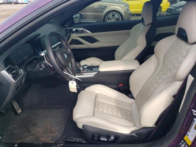 WBS43AZ05PCM25295 - 2023 BMW M4 COMPETITION PURPLE photo 7