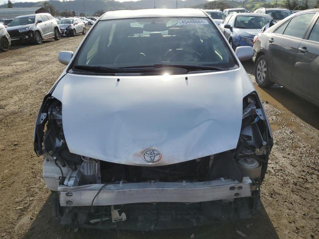 JTDKB20U477663106 - 2007 TOYOTA PRIUS SILVER photo 5